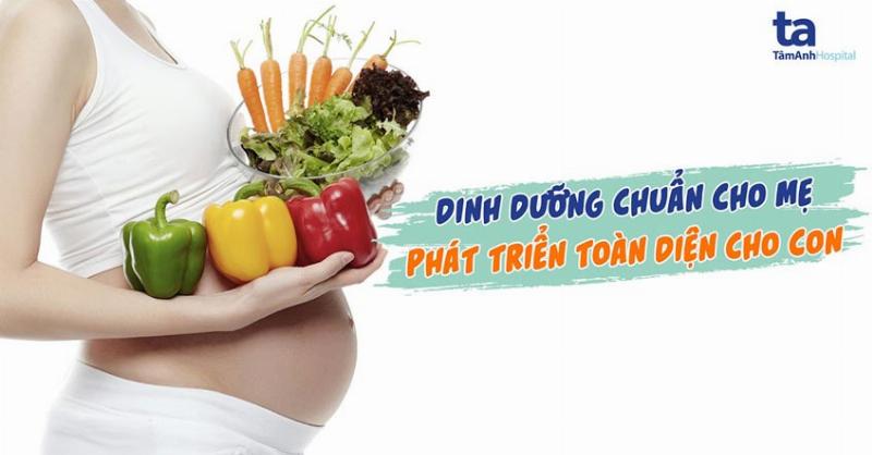 Dinh dưỡng cho mẹ bầu