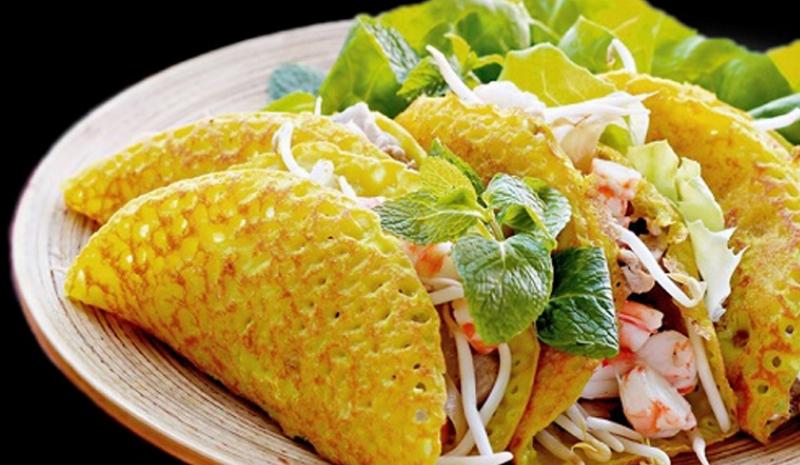 Chiên bánh xèo miền Trung