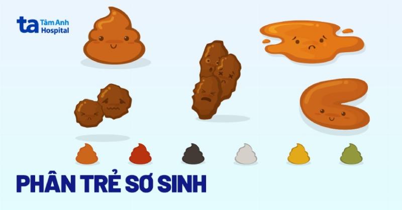 Phân Trẻ Sơ Sinh Bình Thường: Màu Sắc, Kết Cấu và Tần Suất