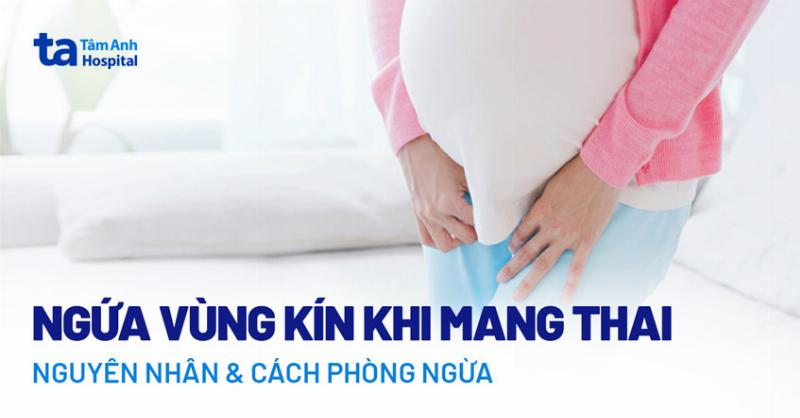 Bà bầu mặc quần áo thoáng mát để tránh ngứa vùng kín