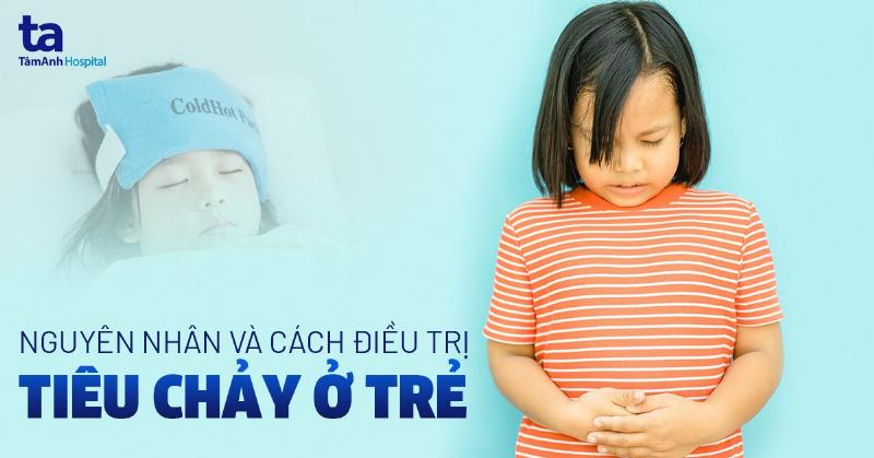 Bé bị tiêu chảy mất nước