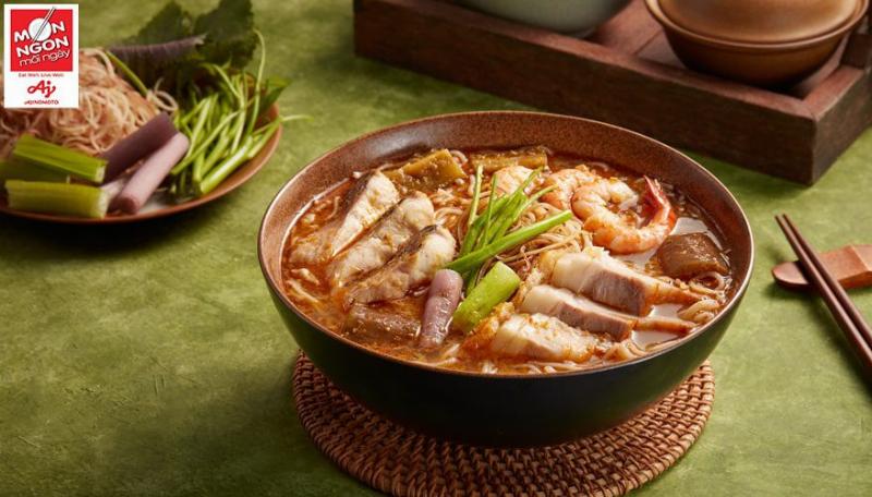 Bún mắm miền Nam - Thực đơn 7 ngày