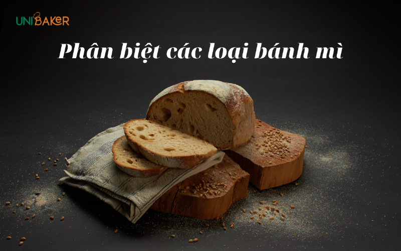 Các loại bánh mì khác nhau