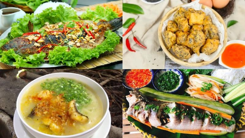 Canh chua cá lóc ngon bổ rẻ - Hình ảnh bát canh chua cá lóc hấp dẫn, đầy đủ màu sắc, rau củ tươi ngon, cá lóc trắng mịn, nước canh trong veo, chua ngọt hài hòa.