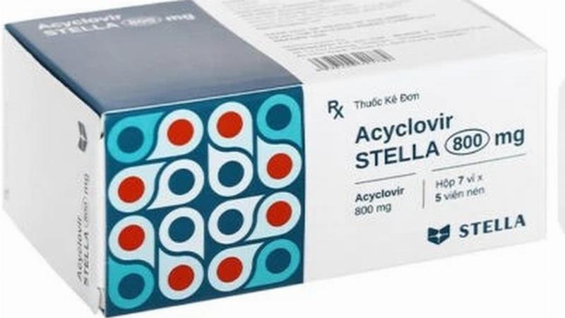 Hiệu quả của Acyclovir 800mg trong điều trị Herpes