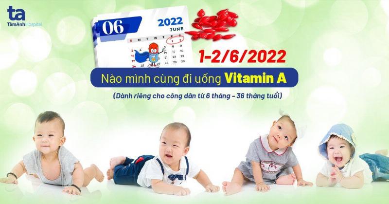 Liều lượng vitamin A cho trẻ