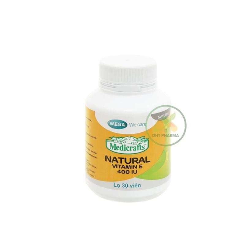 Natural Vitamin E 400 IU Bảo Vệ Tế Bào