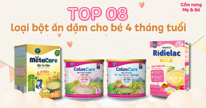 Bột Ăn Dặm Cho Bé Từ 0-6 Tháng: Cẩm Nang Cho Mẹ Việt