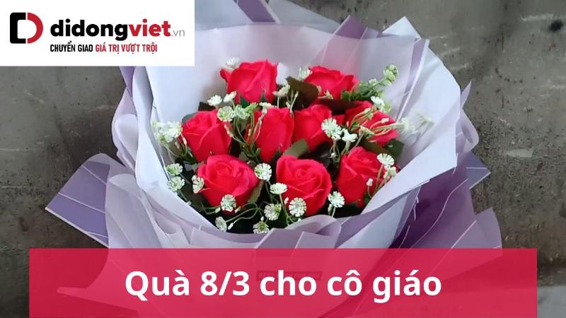 Quà tặng 8/3 ý nghĩa cho cô giáo