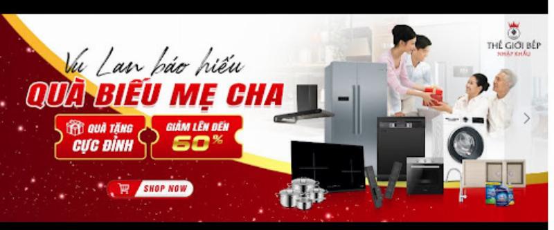 Quà tặng thiết thực 8/3 tặng mẹ: Máy giặt, nồi chiên không dầu, bộ đồ dùng nhà bếp