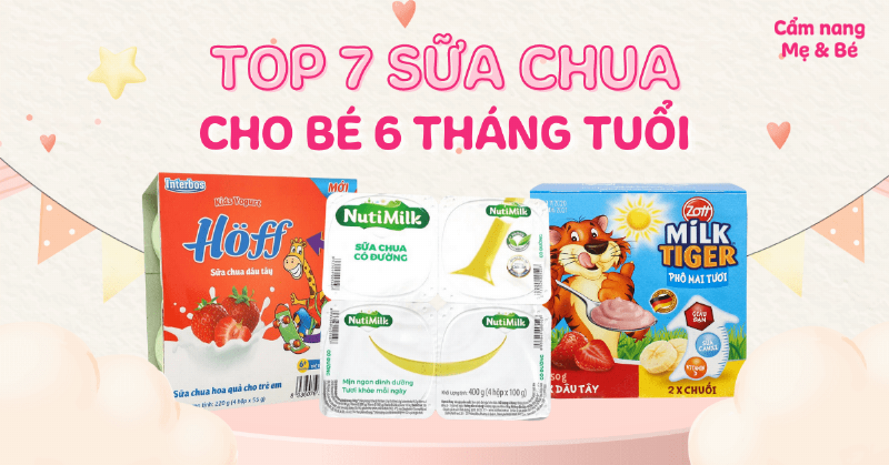 Sữa chua cho bé