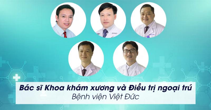 Thông tin bác sĩ chuyên khoa xương khớp bệnh viện Việt Đức