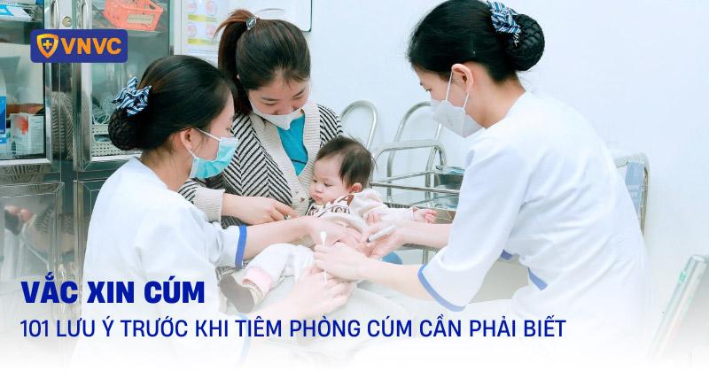 Tiêm ngừa cúm cho bé bảo vệ sức khỏe