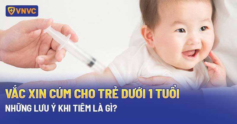 Tiêm phòng cúm cho trẻ sơ sinh