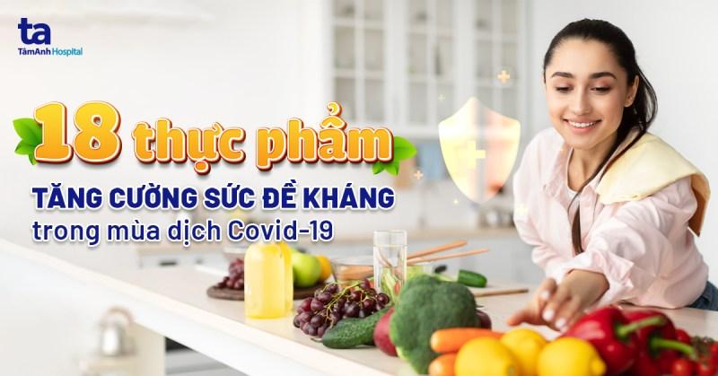 Ăn uống lành mạnh tăng cường sức đề kháng