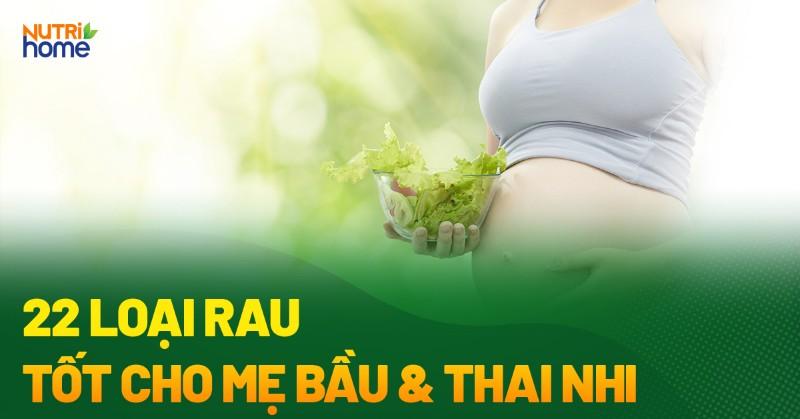 Bà bầu ăn rau củ quả