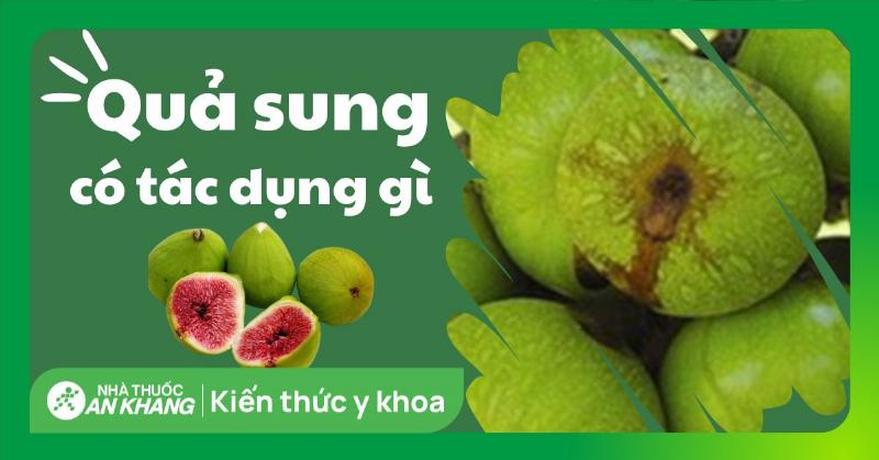 Lợi ích của việc ăn sung hàng ngày