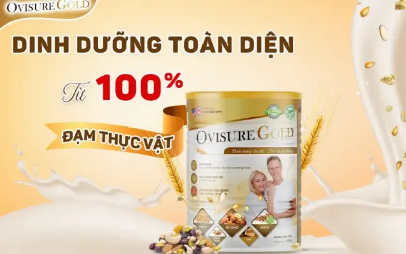 Sữa Hạt Xương Khớp Ovisure Gold Công Dụng và Lợi Ích