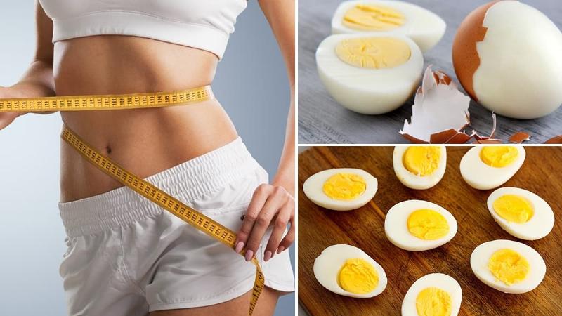 Kết hợp trứng gà luộc trong chế độ ăn