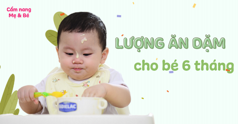 Lượng Bột Ăn Dặm Cho Bé 6 Tháng, Bảng Lượng Ăn Dặm, Thực Đơn Ăn Dặm Cho Bé