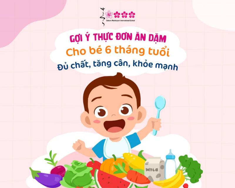 Bao nhiêu Tháng Cho Bé Ăn Dặm? Dấu Hiệu, Nguyên Tắc, Thực Đơn và Lời Khuyên Chuyên Gia