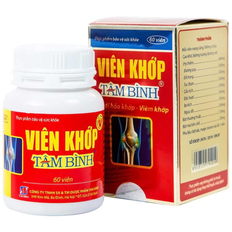 Xương Khớp Tâm Bình Giá Bao Nhiêu, Công Dụng, Cách Dùng và Lưu Ý